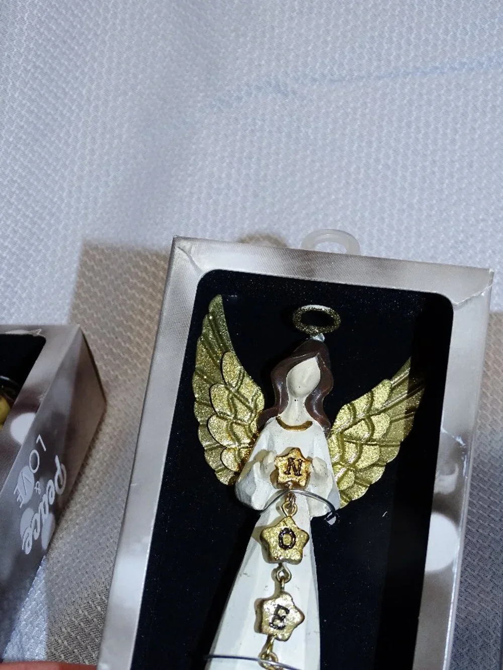 Three New St. Nicholas Square Angel Christmas Ornaments